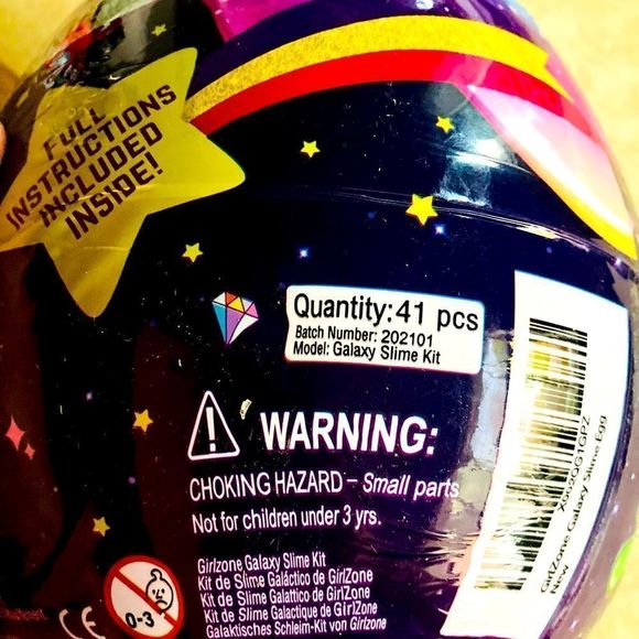 Surprise Galaxy Slime Kit for Girls - Picture 9 of 10